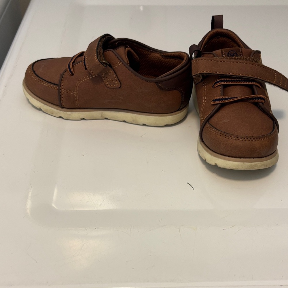 Stride Rite Brown Kids Dress Shoes